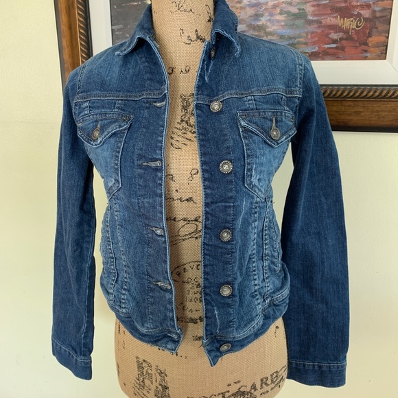 Zara Denim Jean Jacket - Picture 3 of 8